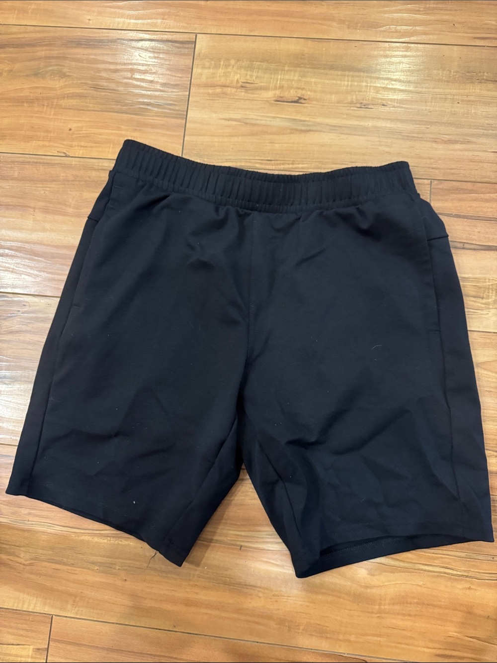 Members Mark Men's Black Performance Athletic Shorts